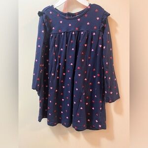 5 for $20 24 months long sleeve heart dress